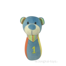 Baby Blue Rattle Bear Toy